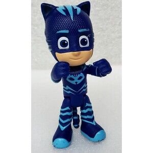 PJ Mask Cat Boy Action Figure Blue Just Play Frog Box Pre-owned